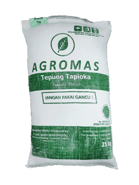 Tepung Tapioka Agromas - Pemasok Bahan Makanan - Food Ingredients Supplier